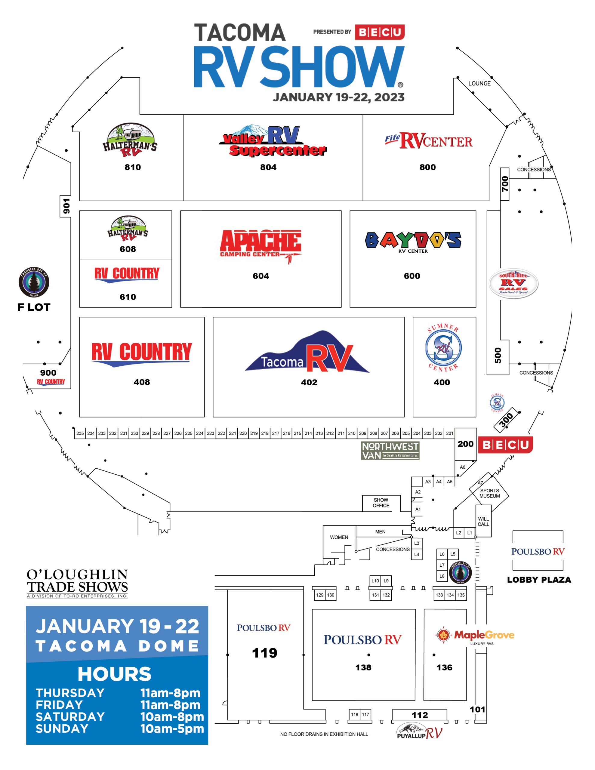 Brand List RV Show